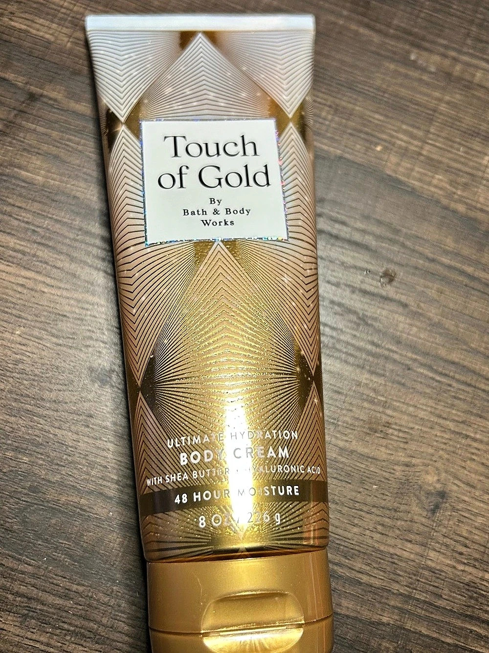 Bath & Body Works Touch of Gold Ultimate Hydration Body Cream Body Cream Gold